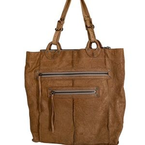 JUICY COUTURE Vintage Heiress Oversized Leather Bag